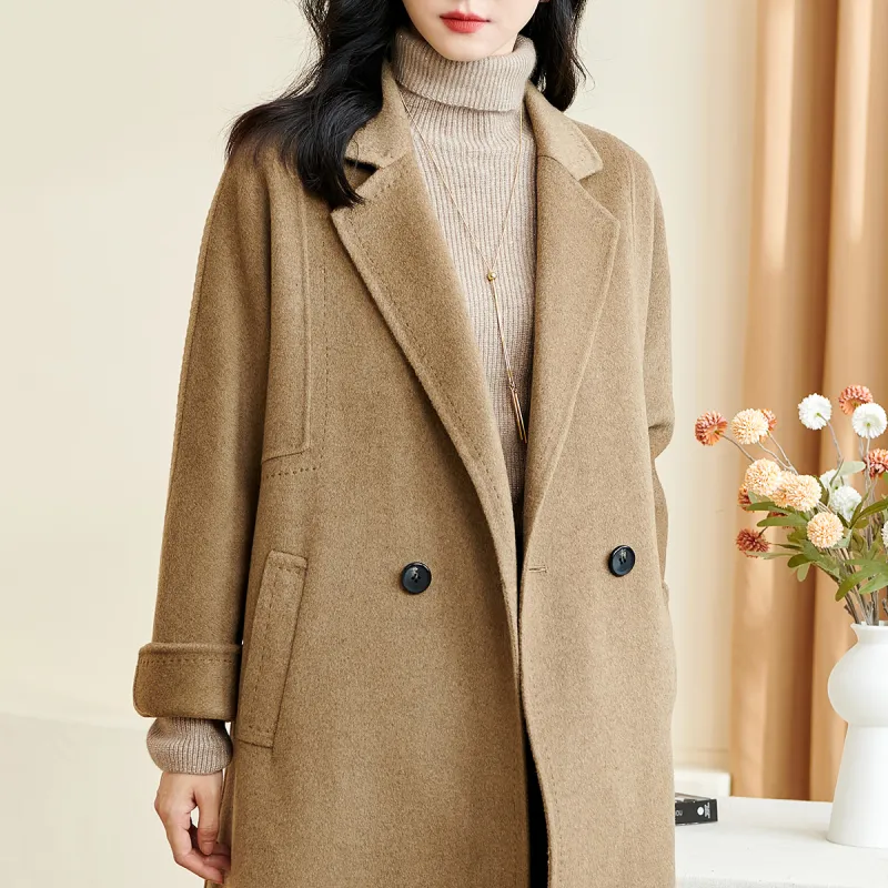 MISSSHINE Coats Women's Olive Green-2