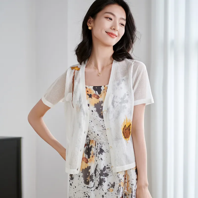 MISSSHINE Knitwear Women's White-4