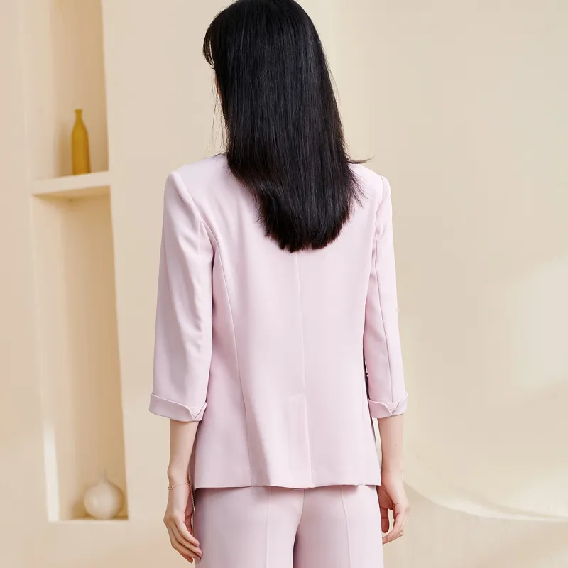 MISSSHINE Business Suits Women's Pink-2