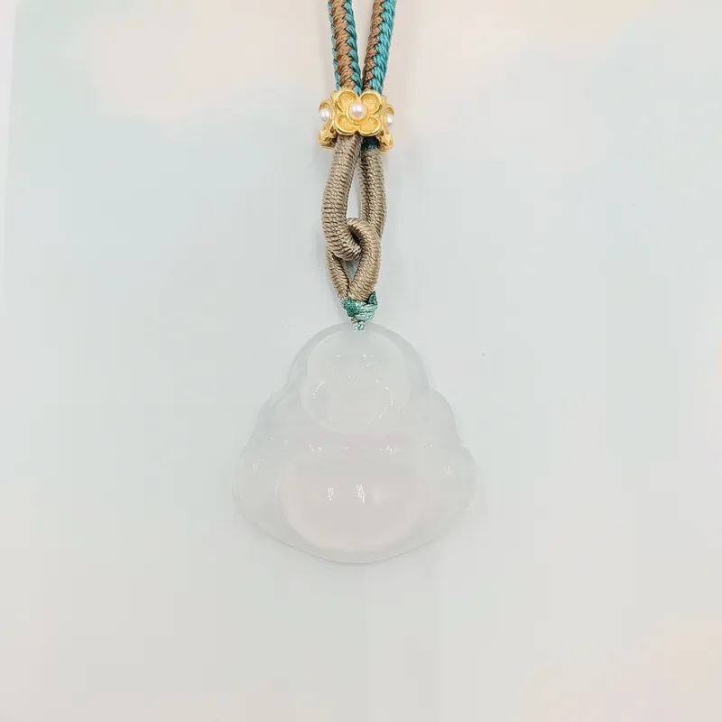 Yu Shangxuan Natural Chalcedony Necklaces Unisex-2