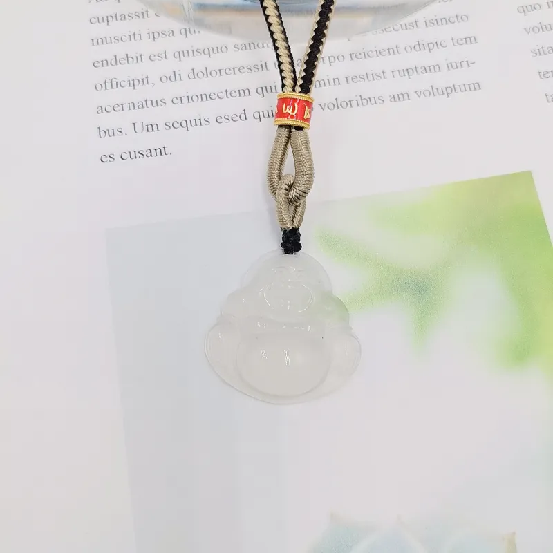 Yu Shangxuan Natural Chalcedony Necklaces Unisex-2