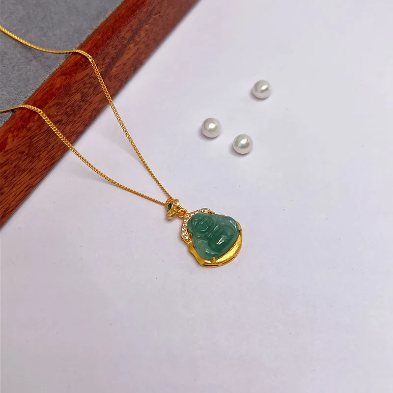 Yu Shangxuan Ice Glutinous Necklaces Women's-4