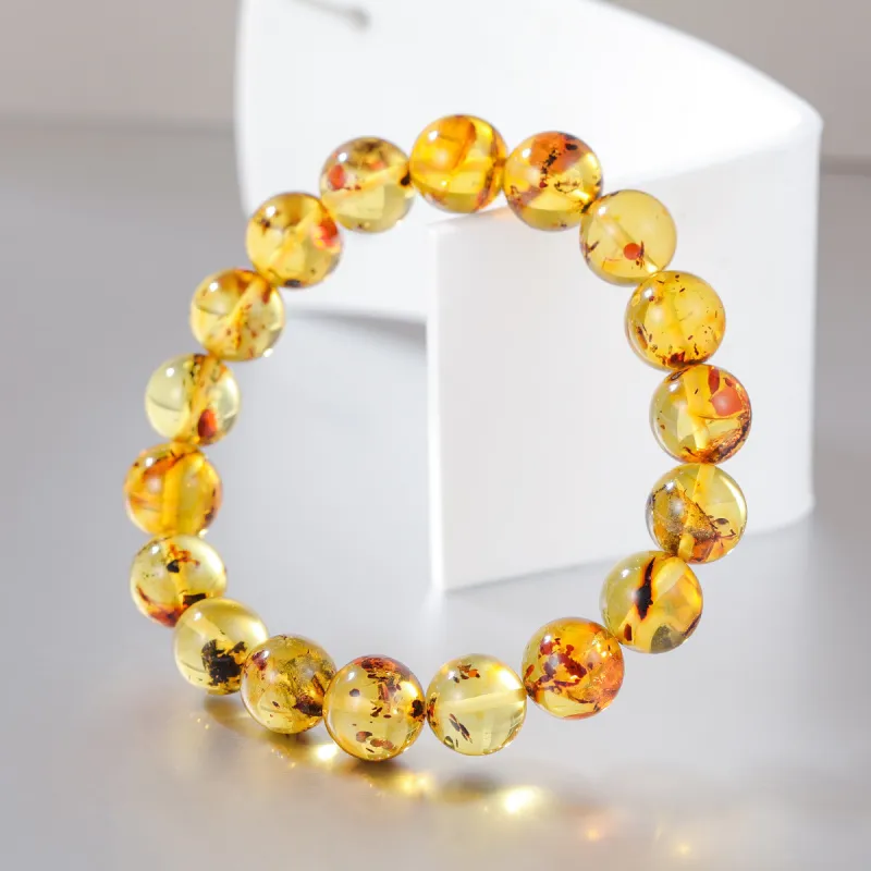 Yu Shangxuan Beeswax Amber Bracelets Women's-1