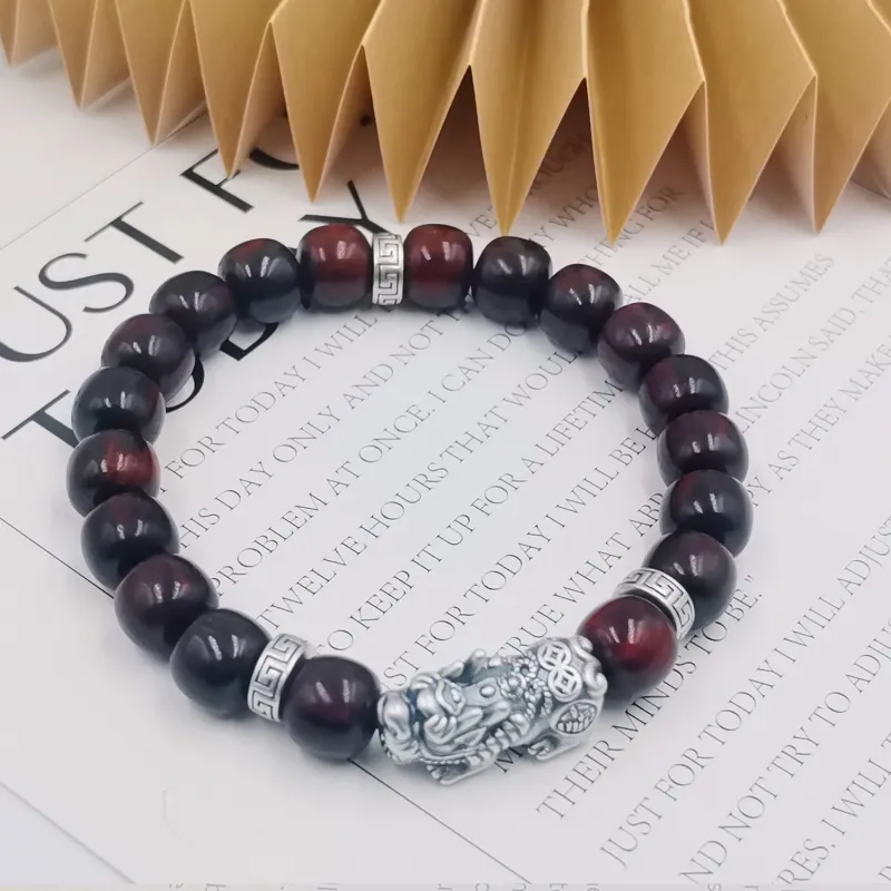 Yu Shangxuan Rosewood Precious Wood Bracelets Unisex-2