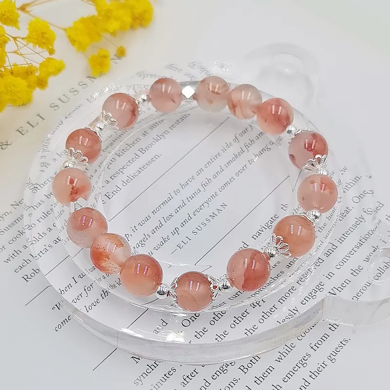 Yu Shangxuan Southern Red Agate Bracelets Unisex-2