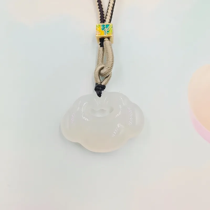 Yu Shangxuan Natural Chalcedony Necklaces Unisex-2