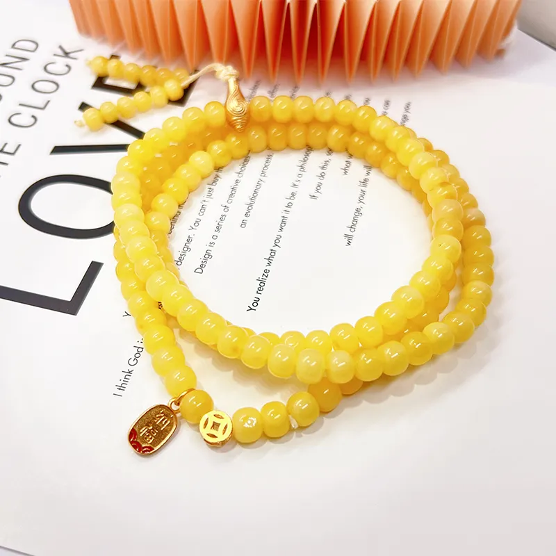 Yu Shangxuan Beeswax Bracelets Unisex-1