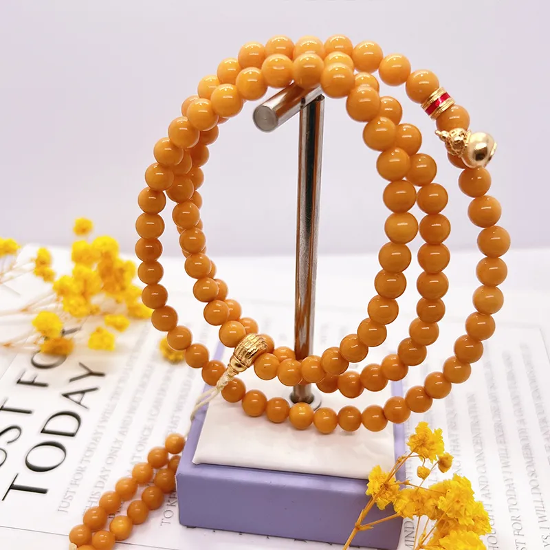 Yu Shangxuan Beeswax Fine Jade Bracelets Unisex-2