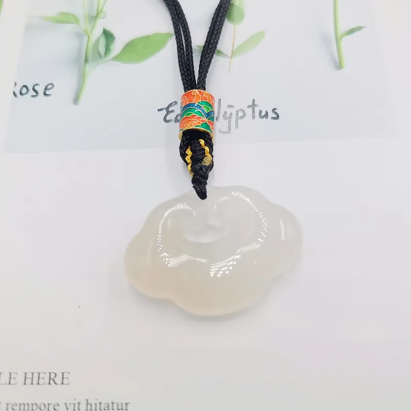 Yu Shangxuan Natural Chalcedony Necklaces Unisex-2
