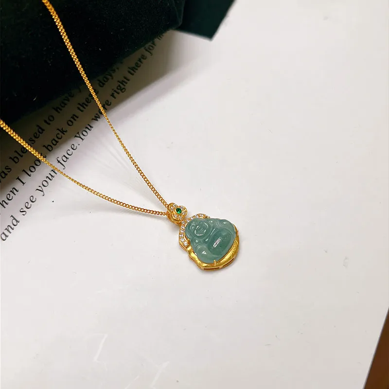 Yu Shangxuan Ice Glutinous Necklaces Women's-3
