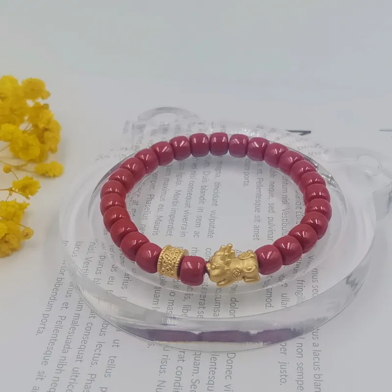 Yu Shangxuan Cinnabar Bracelets Unisex-4