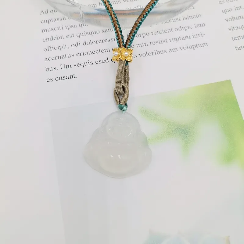 Yu Shangxuan Natural Chalcedony Necklaces Unisex-1