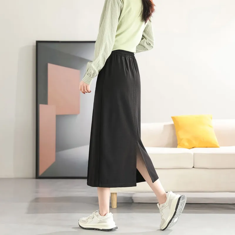 A Paradise For Awakening Casual Long Skirts Women's-9
