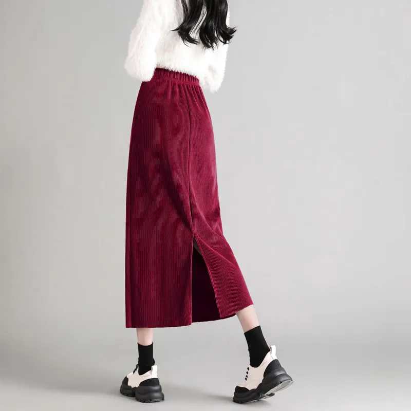 A Paradise For Awakening Casual Long Skirts Women's-3