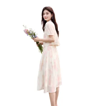 A Paradise For Awakening Skirt Set Women's Pink