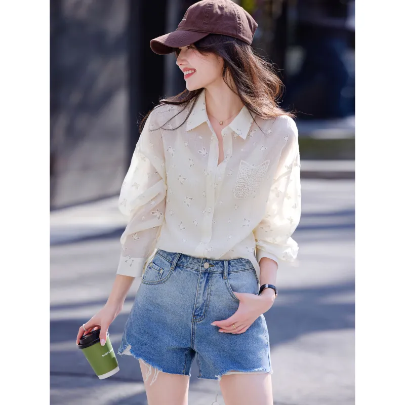 A Paradise For Awakening Cropped Coat Women's Beige-5