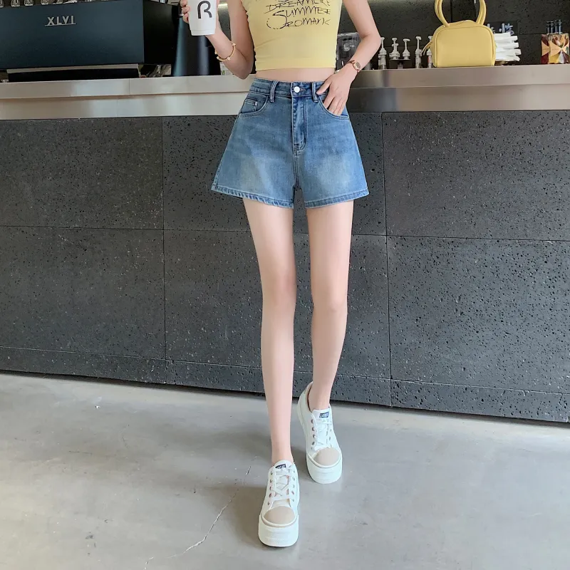 A Paradise For Awakening Denim Shorts Women's-3