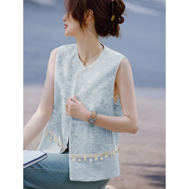 A Paradise For Awakening Vest Women's-12