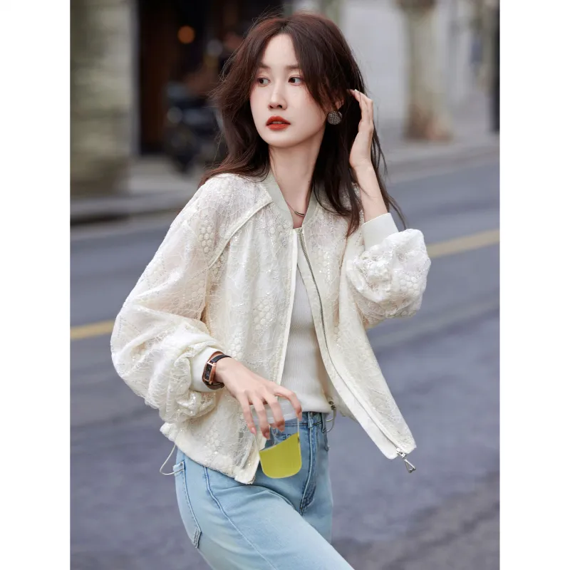A Paradise For Awakening Jackets & Coats Women's Beige Apricot-6