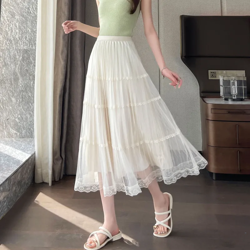 A Paradise For Awakening Casual Long Skirt Women's-3