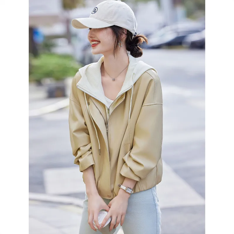 A Paradise For Awakening Cropped Coat Women's Yellow-5