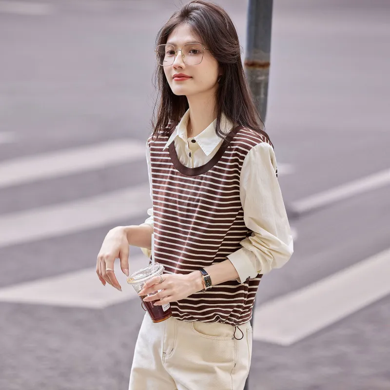 A Paradise For Awakening Sweatshirt Women's Coffee-4