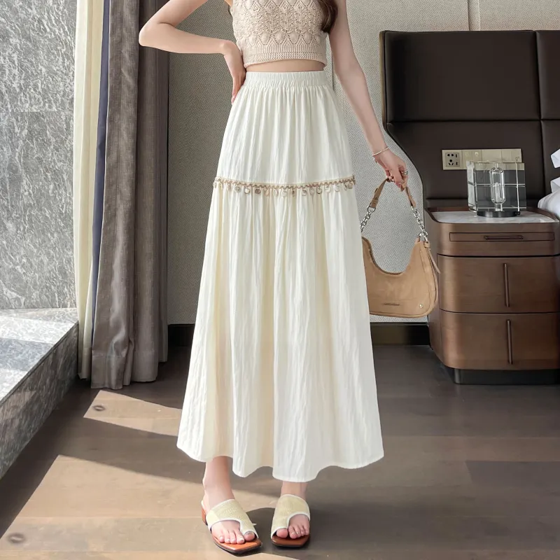 A Paradise For Awakening Casual Long Skirt Women's-2