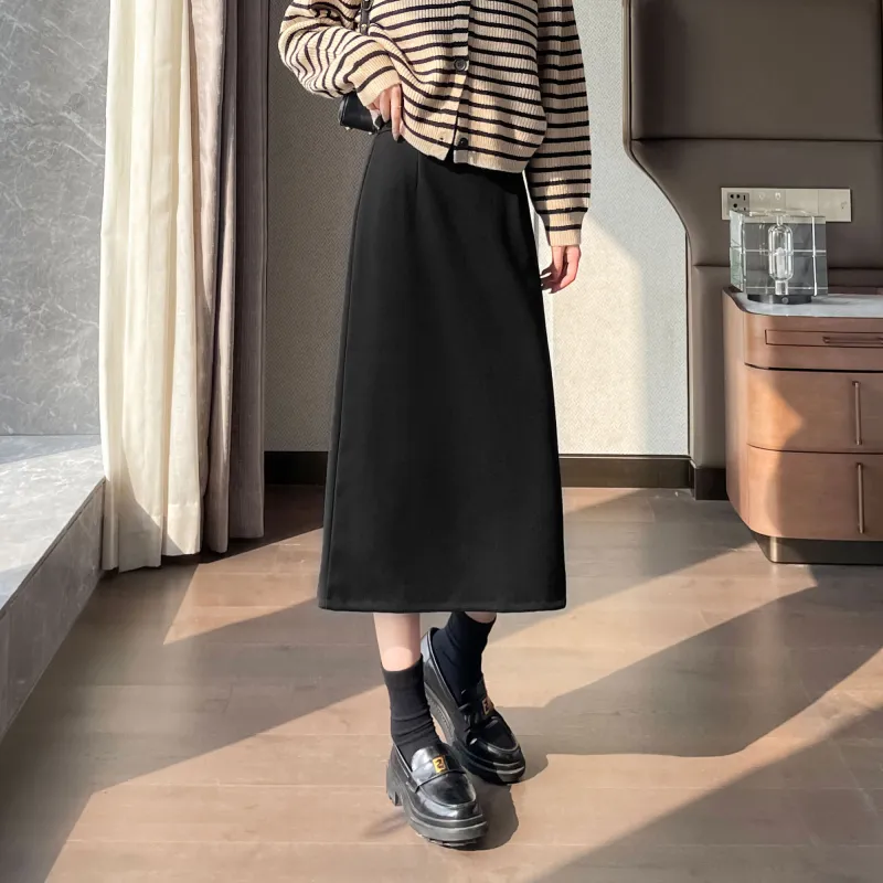 A Paradise For Awakening Casual Long Skirts Women's-11