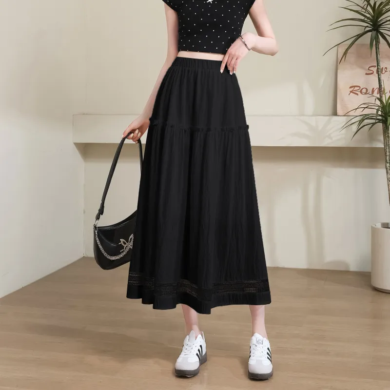 A Paradise For Awakening Casual Long Skirt Women's-7