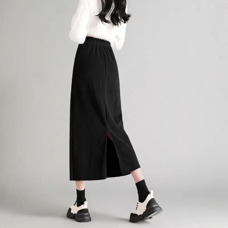 A Paradise For Awakening Casual Long Skirts Women's-13