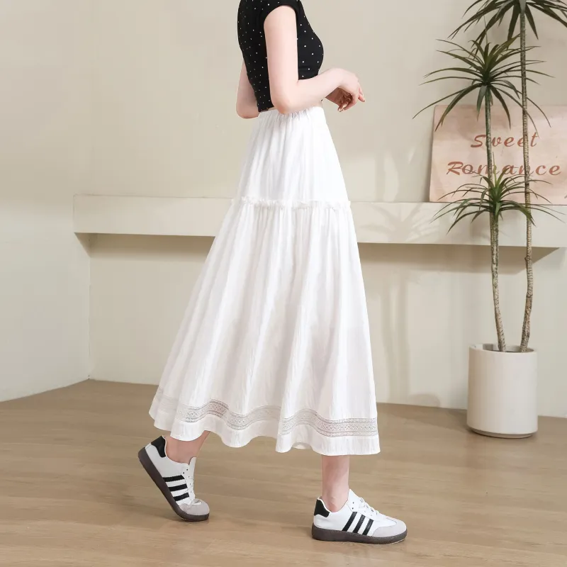 A Paradise For Awakening Casual Long Skirt Women's-4
