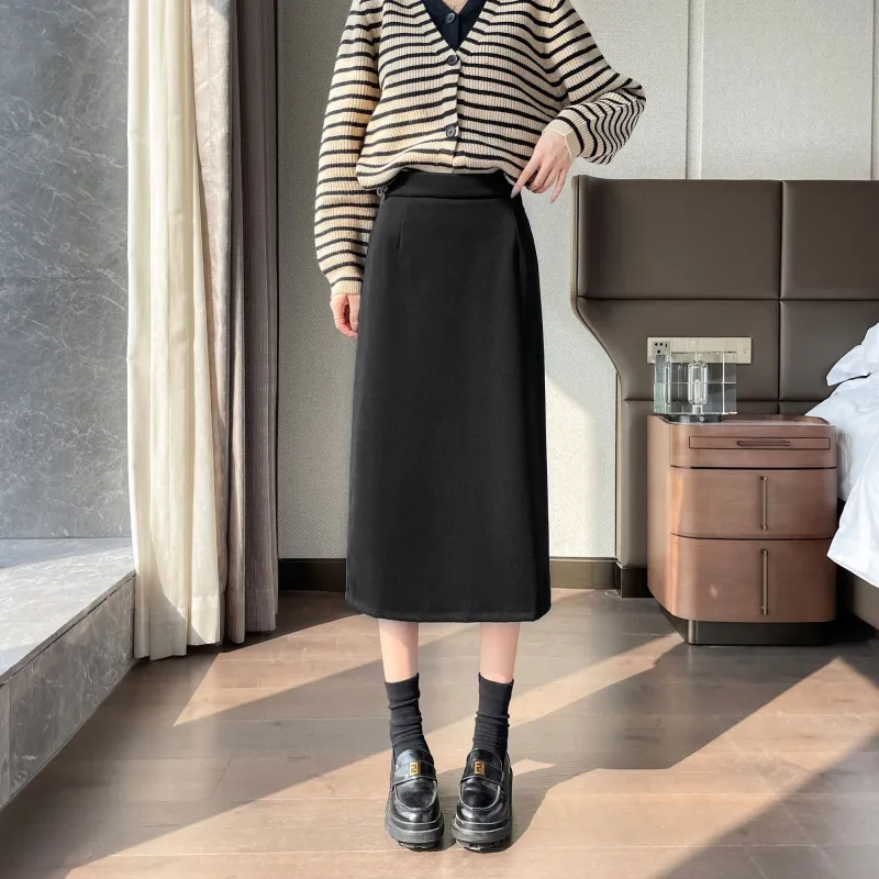 A Paradise For Awakening Casual Long Skirts Women's-9