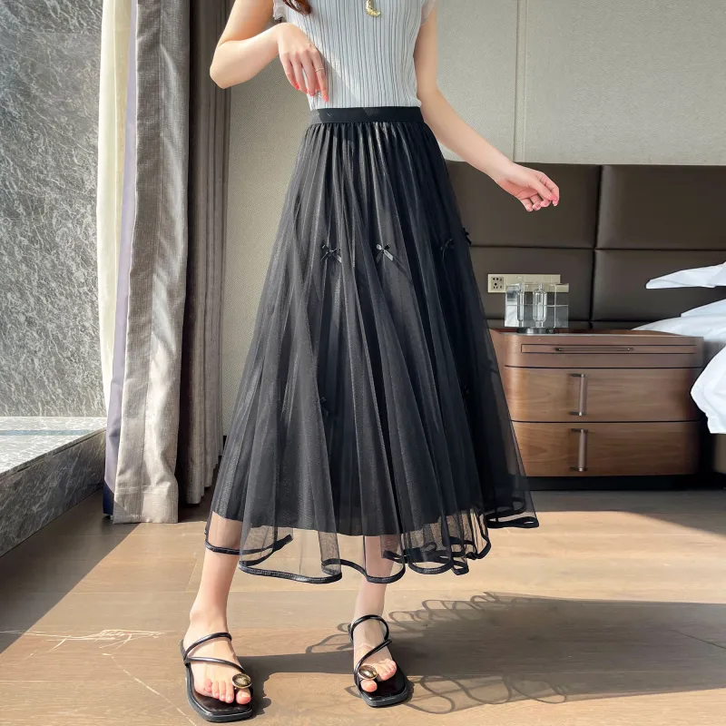 A Paradise For Awakening Casual Long Skirt Women's-11