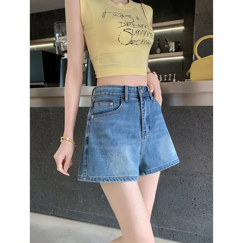 A Paradise For Awakening Denim Shorts Women's-6