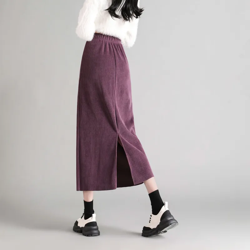 A Paradise For Awakening Casual Long Skirts Women's-8