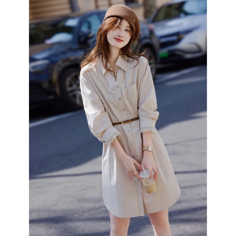 A Paradise For Awakening Long Sleeved Dress Women's-2