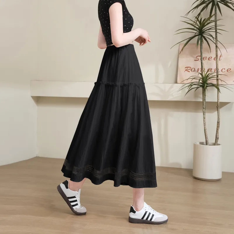 A Paradise For Awakening Casual Long Skirt Women's-9