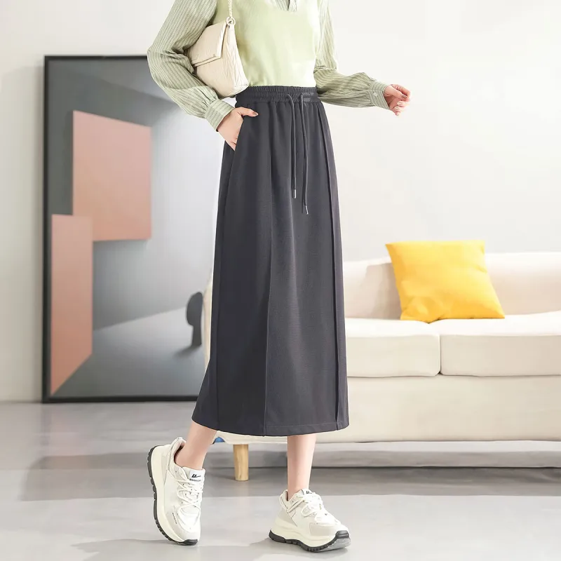 A Paradise For Awakening Casual Long Skirts Women's-3