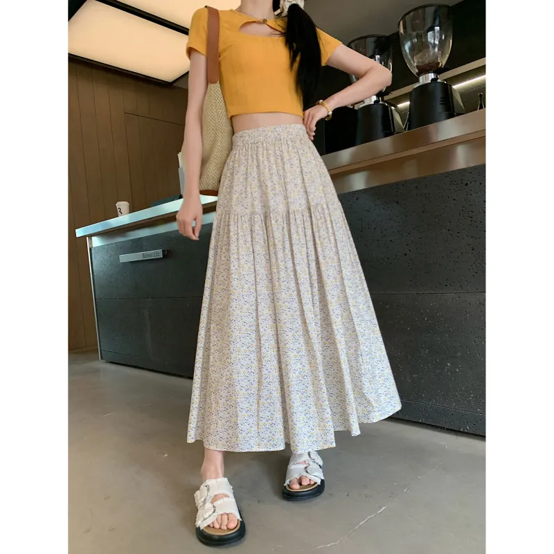 A Paradise For Awakening Casual Long Skirt Women's-6