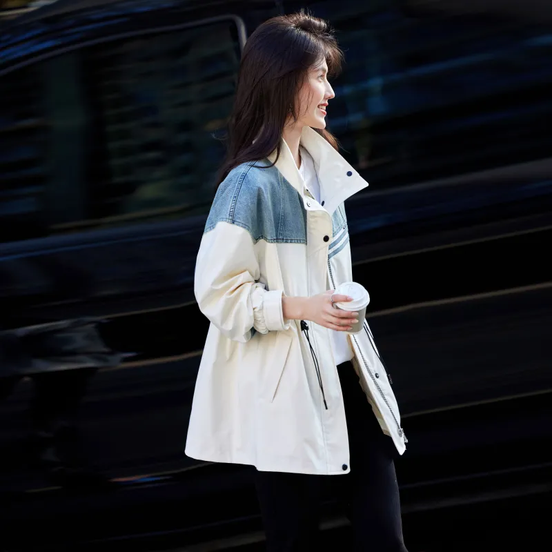 A Paradise For Awakening Cropped Coats Women's-4
