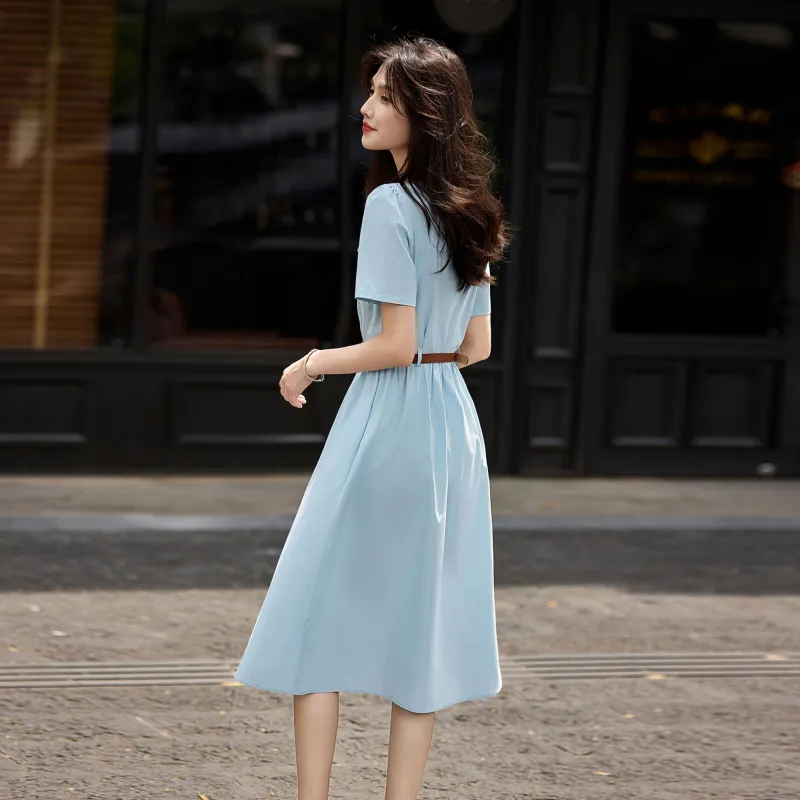 A Paradise For Awakening Short Sleeved Dress Women's-2