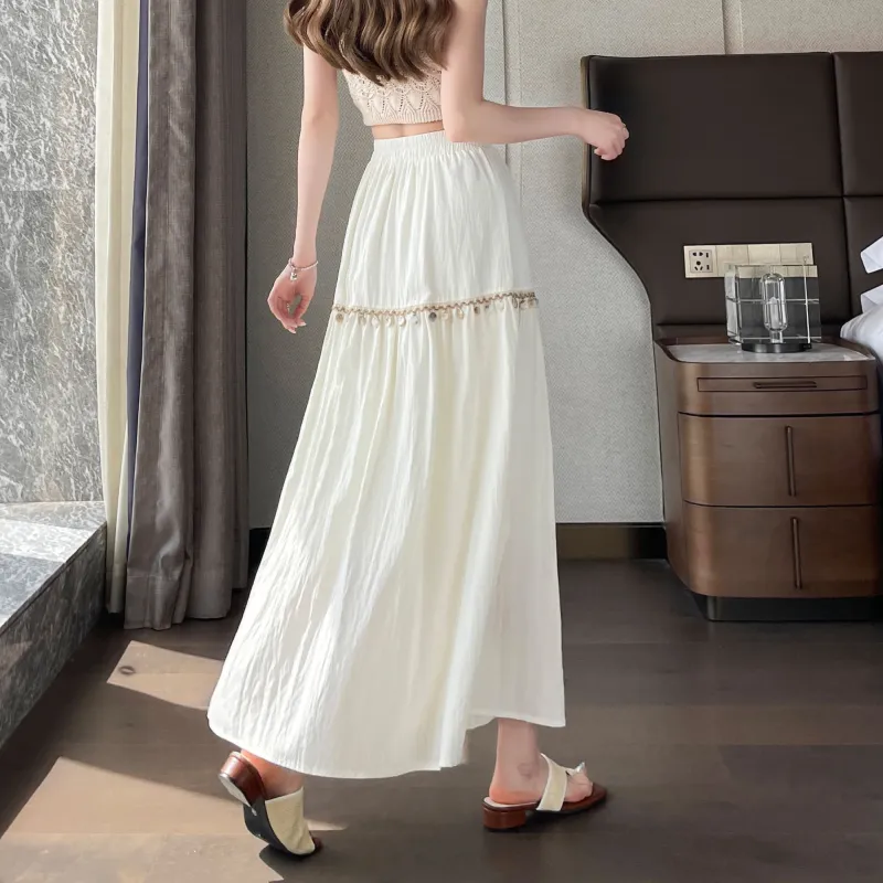 A Paradise For Awakening Casual Long Skirt Women's-5