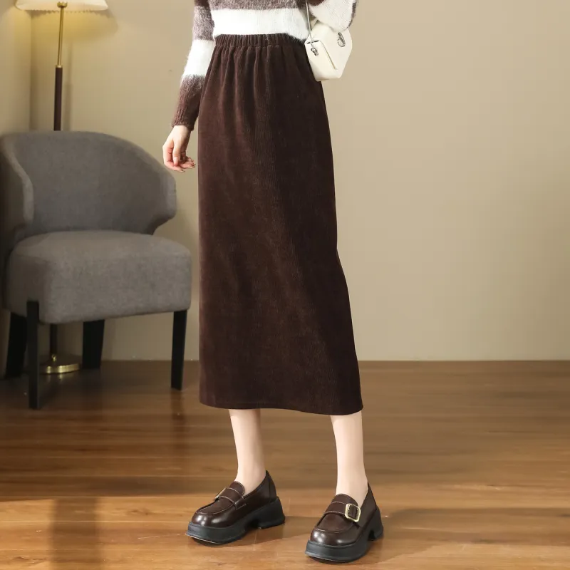 A paradise for awakening Casual Long Skirts Women's-5