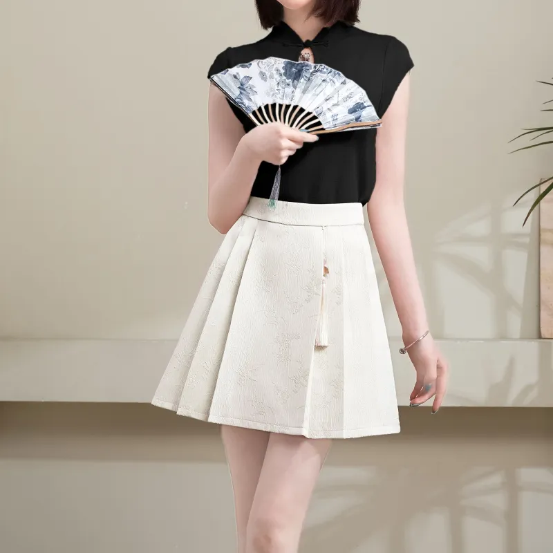 A Paradise For Awakening Casual Short Skirts Women's-2