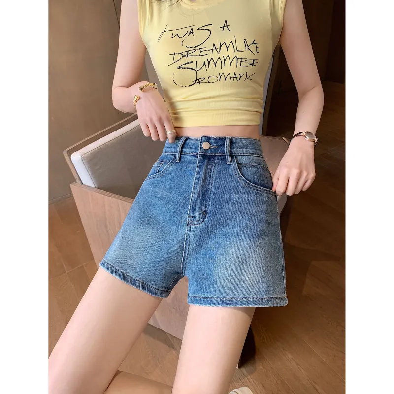 A Paradise For Awakening Denim Shorts Women's-5