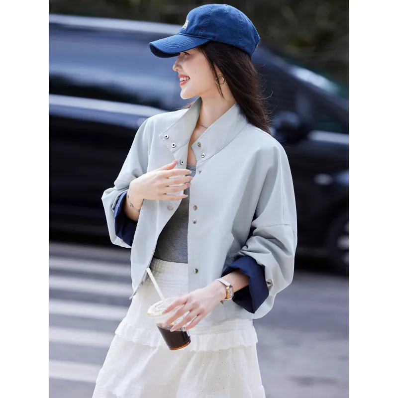 A Paradise For Awakening Cropped Coat Women's-12