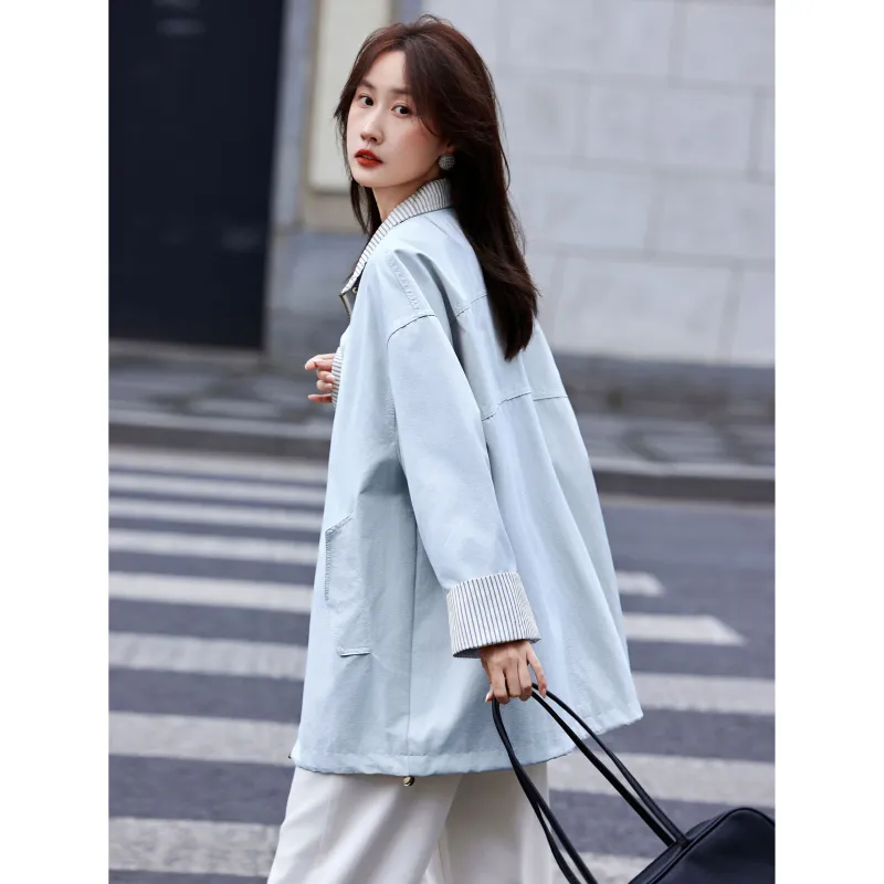 A Paradise For Awakening Trench Coat Women's-9