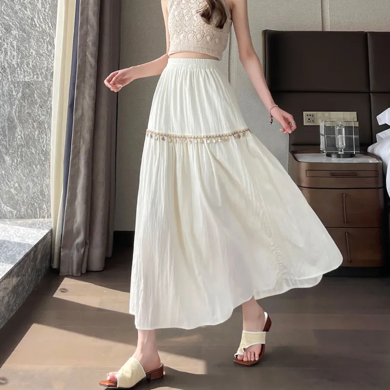 A Paradise For Awakening Casual Long Skirt Women's-3