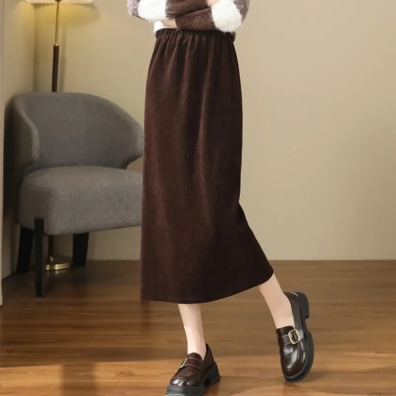 A paradise for awakening Casual Long Skirts Women's-6