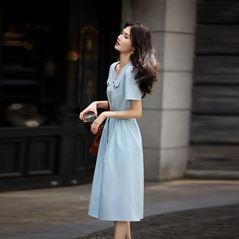A Paradise For Awakening Short Sleeved Dress Women's-5